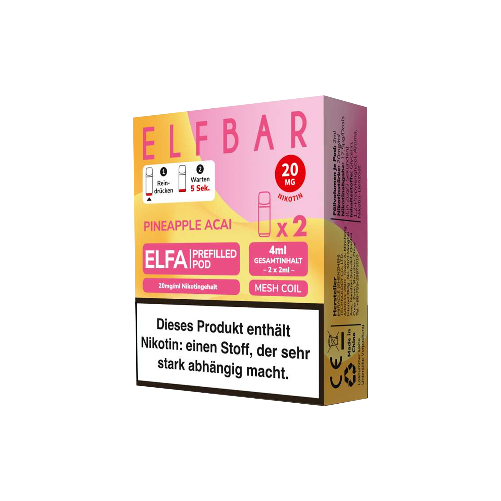 ELFA PODS Pineapple Acai