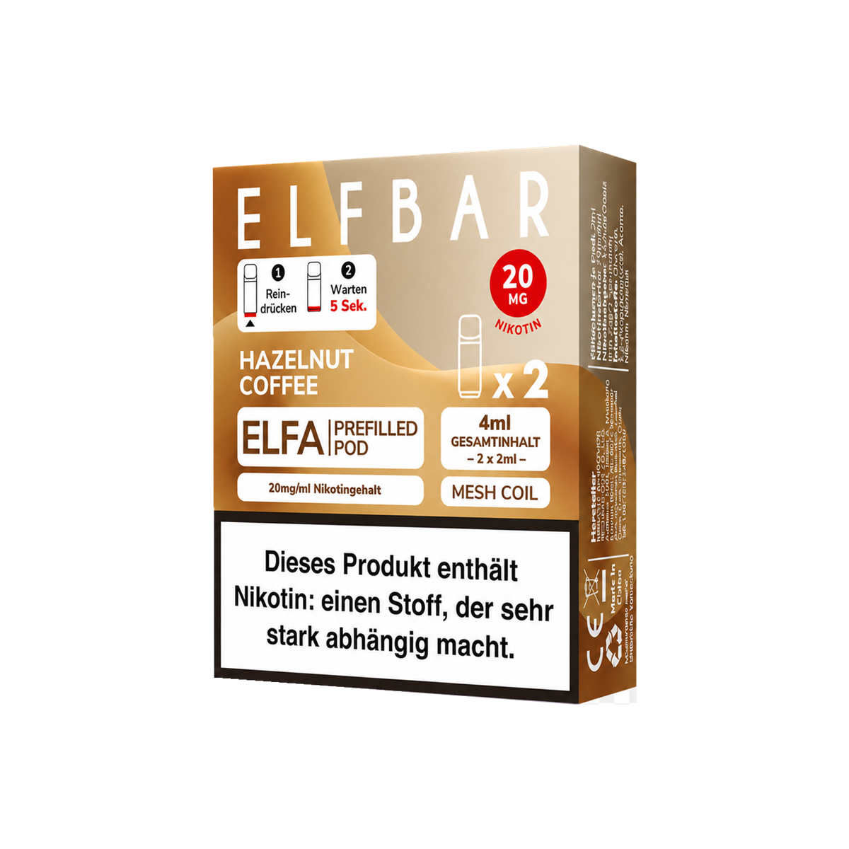 ELFA PODS Haselnuss Coffee