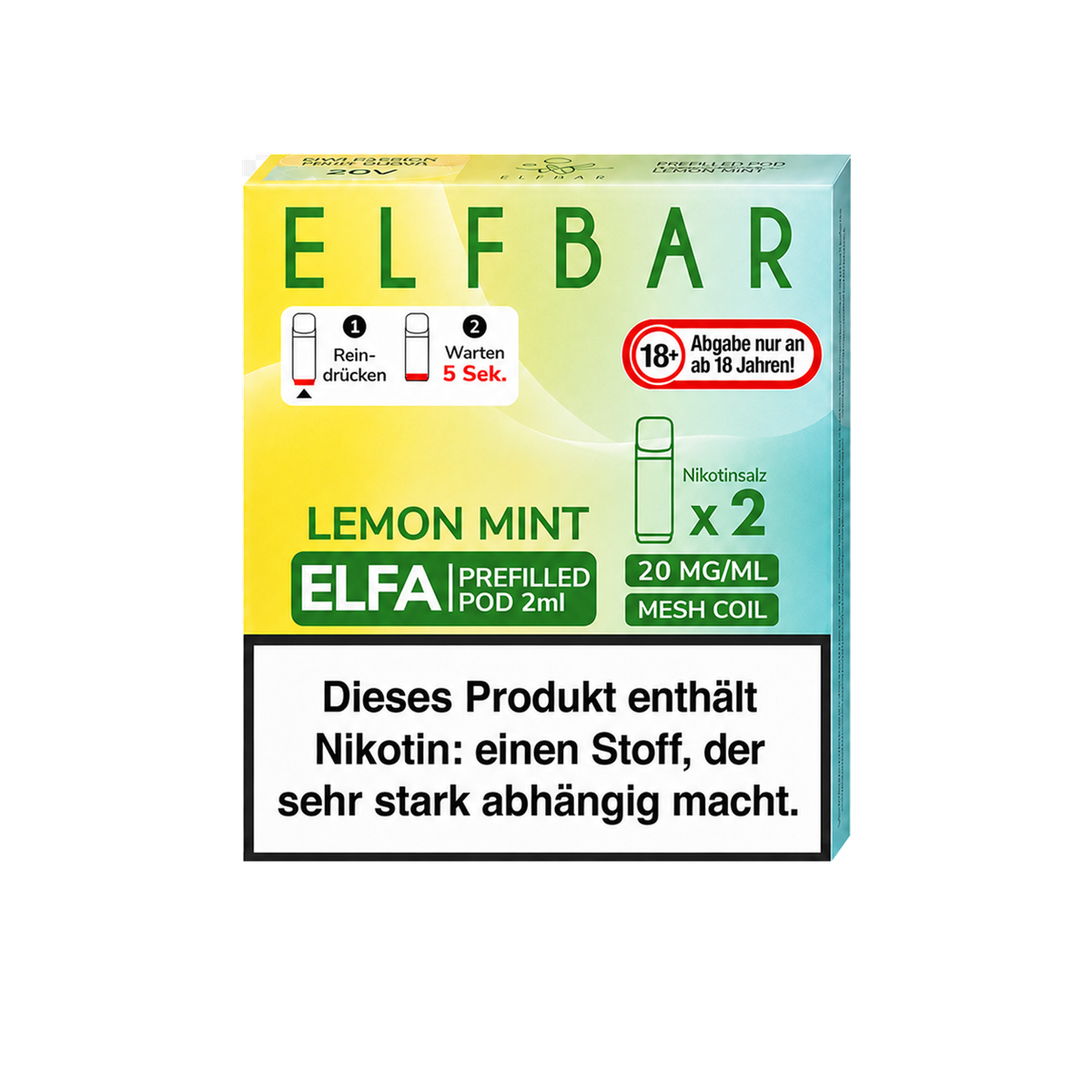 ELFA PODS Lemon Mint