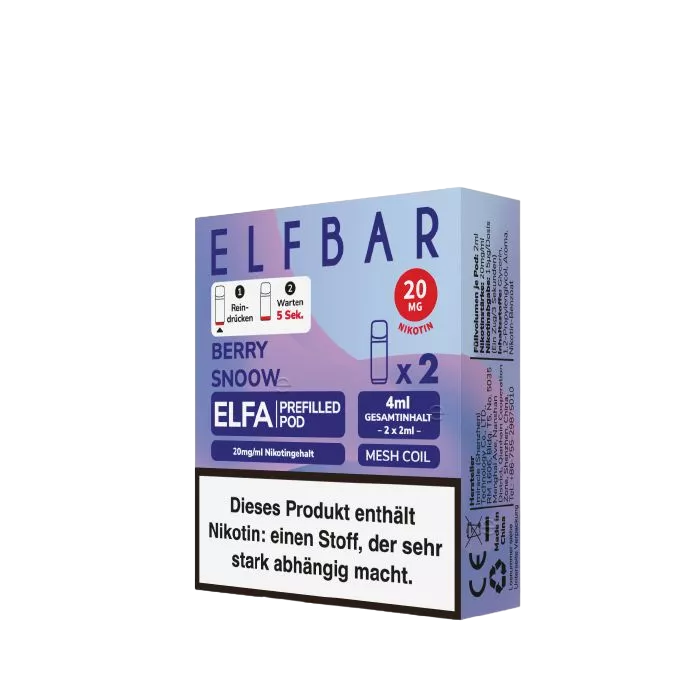 ELFA PODS Berry Snow