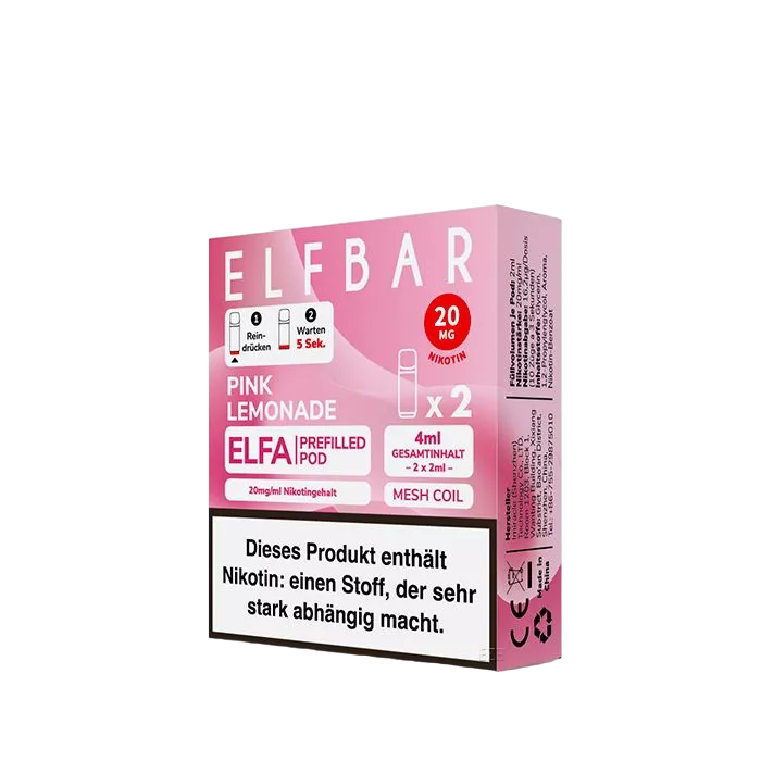 ELFA PODS Pink Lemonade